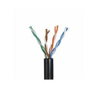 CABLE DE RED UTP A-LAN SÓLIDO, EXTERNO, 100% COBRE 305M CAT.5E NEGRO