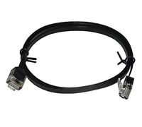 Cable de red UTP CAT. 6 A UltrapIACTO CON CONECTOR AHORRO DE PAZO MT 1 COLOR NEGRO