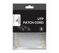 Cable de red UTP CAT6 Gembird latiguillo 0,25 m gris