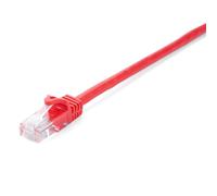 Cable de red V7 CAT6 1 m Rojo RJ-45 U/UTP PVC Plug and Play