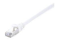 Cable de red V7 CAT6 S/FTP 2 m blindado RJ-45 blanco alta velocidad
