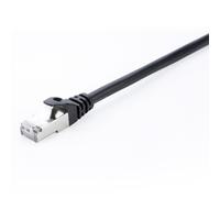Cable de red V7 CAT6 STP SFTP 2 m RJ-45 blindado negro PVC