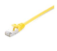Cable de red V7 CAT6STP-05M-YLW-1E - 5m Amarillo - Para módem, enrutador, concentrador, panel