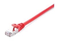 Cable de red V7 V7N6S3-RED-3M Cat6 SFTP 3 m Rojo RJ-45 macho a macho PVC