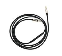 Cable de Repuesto Compatible con Sennheiser Momentum, Momentum 2.0, HD1, Cables de Audio, micrófono/Mando a Distancia/Volumen Compatible con iPhone, Compatible con iPad, Compatible con Apple