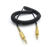 Cable de Repuesto Macho a Macho de 3,5 mm Altavoz Bluetooth para Marshall Woburn/Woburn II - Cable Auxiliar Longitud del Cable de Audio 60 cm