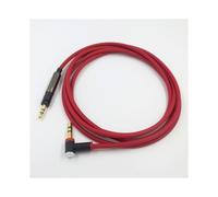 Cable de repuesto negro/rojo de 1,4 m para auriculares Sennheiser MOMENTUM 1.0 2.0.