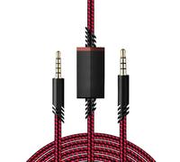 Cable de Repuesto para A40 de 3,5 mm con Silencio en Línea, Compatible con Auriculares para Juegos A10, A50, TR, Xbox One, Controlador PS-5/4, 2 m