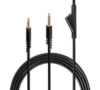 Cable de repuesto para auriculares, cable de volumen de 2,0 m, cable de extensión de audio para auriculares gaming Astro A10A30A40A40tr