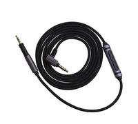 Cable de repuesto para auriculares compatible con Sennheiser Momentum 2.0 HD4.40 HD 4.40 BT HD4.50 HD 4.50 BTNC Ear Weave Cable de auriculares de OFC Core Nylon Braide