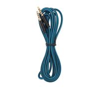 Cable de repuesto para auriculares gaming con control de volumen en línea, cable de 3,5 mm de 5 a 4 polos para auriculares Logitech Astro A10A30A40,