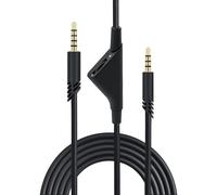 Cable de repuesto para auriculares Mcbazel de 2 m (65 pies) con control de volumen para Astro A10, A30 y A40, compatible con PS5, PS4, Xbox Serie