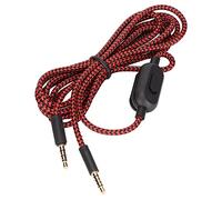 Cable de Repuesto para Auriculares para Juegos, Micrófono Integrado y Control de Volumen para Logitech G433 G233 G Pro G Pro X, para Kingston Cloud Mix, Teléfonos, Tabletas, PC