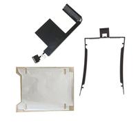 Cable de repuesto para disco duro SATA HDD SSD de 2.5 pulgadas con bandeja de marco y lámina de estaño compatible con Lenovo Thinkpad P50 P51 Series DC02C007B10 00UR835