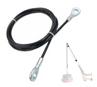 Cable de repuesto para gimnasio de fitness de 5 mm, cuerda de alambre de acero resistente, perfecto para entrenamientos en casa y gimnasio ()