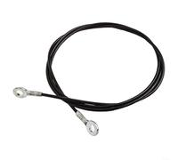 Cable de repuesto para máquinas de polea de gimnasio, cuerda de alambre de acero resistente de 5 mm, adecuado para entrenamiento en casa y centros de fitness (2 m)