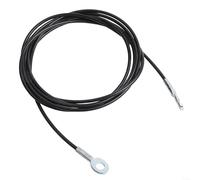 Cable de repuesto para máquinas de polea de gimnasio, cuerda de alambre de acero resistente de 5 mm, adecuada para entrenamiento en casa y centros de fitness ()