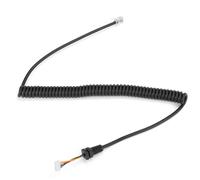 Cable de repuesto para micrófono de radios Yaesu, buen ajuste y fácil instalación, para uso prolongado, diseño compacto para fácil transporte,