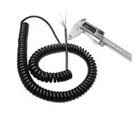 cable de resorte espiral, Cable de extensión retráctil Ced, cable telescópico en espiral, 1-15 metros(Stretch 1300cm)