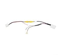 Cable de salida de vídeo de 16 pines con conexión RCA y cable de conversión de voltaje de 12 V a 5 V para vehículos Hyundai