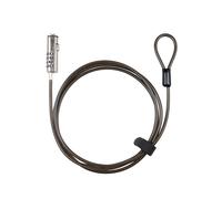 Tooq cable de seguridad tipo nano con combinación para portátiles 1.