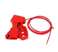 Cable de Seguridad Ajustable, Cierre para Válvula Industrial, Acero Inoxidable y Nylon Resistente - Material Anticorrosivo, Diseño Ergonómico, Para Mantenimiento y Bloqueo Seguro