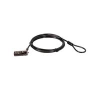 Cable de Seguridad - Cable de 1.8m con Ranura de Bloqueo Nano, idéal para Proteger Dispositivos electrónicos y Evitar robos.