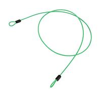 Cable de Seguridad con Candado Acero Inoxidable, Alambre Cuerda Doble Lazo Dispositivo Antirrobo Bicicleta Bucle Cierre Aire Libre Deporte Ciclismo Interno Equipaje Mochila Esquí Snowboard Scooter