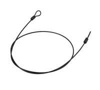 Cable de Seguridad con Candado Acero Inoxidable, Alambre Cuerda Doble Lazo Dispositivo Antirrobo Bicicleta Bucle Cierre Aire Libre Deporte Ciclismo Interno Equipaje Mochila Esquí Snowboard Scooter