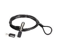 Cable seguridad para portatiles 1.8m CONCEPTRONIC NANO por llave