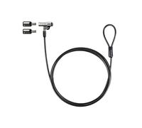 Cable de Seguridad NANO con Llave para Portátiles - 1.5m Gris Oscuro
