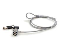 CABLE DE SEGURIDAD PARA PORTATIL EQUIP LIFE CON LLAVE 1.5M,NEGRO