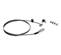 Cable antirrobo HP Sure Key 6UW42AA 1,83 m Negro Plata cabezales intercambiables