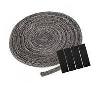 Cable de sellado ignífugo de bajo consumo, cuerda multiusos para chimeneas, electrodomésticos de leña, estufa, puerta, cuerda de sellado