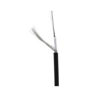 Cable De Señal Blindado UL1533 5/10/20/30/50m 32 30 28 26 24 AWG Canal Aislado PVC Audio Cables Blindaje Cobre Estañado for Auriculares Un Solo Núcleo(Black 20m,24AWG)