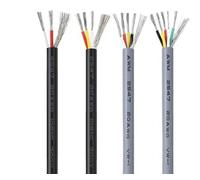 Cable de señal UL2547 de 28 AWG, blindado, de 10 m, con aislamiento de PVC de 2 a 8 núcleos for auriculares y sistemas de control, 1 unidad(Black,10M-28AWG (2CORES))