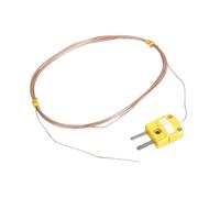 Cable de sensor de termopar flexible tipo K con cubierta y prácticos conectores para cable termopar para medir la temperatura