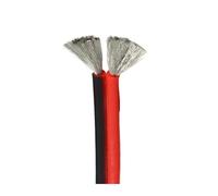 Cable De Silicona 2 Pines 8/10/20 M, 30 28 26 24 22 20 18 16 14 12 10 8 AWG, Resistente A Altas Temperaturas(20m,20AWG)