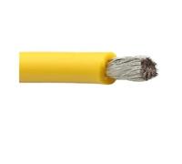 Cable De Silicona De 1/5/10/20m, Cable De Silicona Negro, Cable De Extensión Eléctrico, Alambre De Cobre Flexible Estañado 18 AWG(Silicone-Yellow,1m 18 AWG)