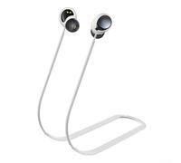 Cable de silicona de perfil bajo para auriculares Soundcore Space A40 que ayuda a mantener los auriculares juntos y minimiza el riesgo de pérdida (blanco)