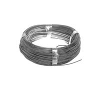Cable de silicona HELUTHERM 1x0,75 negro 300/500V SiF 23401