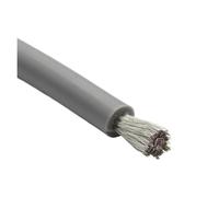 Cable De Silicona Suave 1/5 M, 30, 28, 26, 24 AWG, Cobre Flexible Alta Temperatura for Instalaciones Eléctricas(Gray,1 m 30AWG)