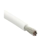 Cable De Silicona Suave 10/20/50M 18 16AWG Cableado Automotriz Flexible Resistente A Altas Temperaturas for Batería Coche(White,20m 18AWG)