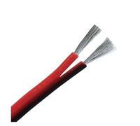 Cable De Silicona Suave 5/10/50/100M, 2 Pines, 22AWG, Alimentación Eléctrica for Batería, Inversor Coche, Luz Motor(5m 22 AWG)