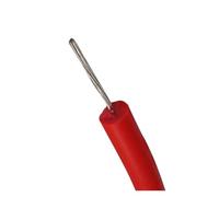 Cable De Silicona Suave Rojo De 5m De Alto Voltaje Y Cable 10KV 15KV 20KV-20AWG 18AWG 17AWG 15AWG Anti-avería(17AWG,15KV 5m)