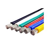 Cable de Silicone 8awg 10awg 12awg 14awg 18awg 20awg 22awg(White; 3 Meters; 12 AWG)