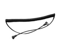 Cable de sincronización intermitente de resorte de PC Twist para activación intermitente, mejora la flexibilidad con terminales resistentes a la corrosión, cable de sincronización de PC de bloqueo