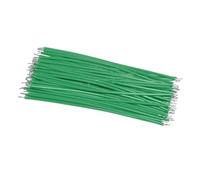 Cable de soldadura for placa de pruebas PCB estañado de 26 AWG, 5/10/15/20 cm, for bricolaje, conector de cables electrónicos, 50 unidades por lote(Green,5cm)