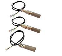 Cable de sonda del Sensor de temperatura y humedad, Sensor de capacitancia Digital con cabezal metálico, salida I2C de 1M de longitud(SHT45,SJ57)