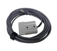 Cable de Suministro de Terminal para Uso de batería móvil, Conector de 50 A más Enchufe del Lado del Terminal y Cable de alimentación del Dispositivo con mazo de Cables Cubierto de Silicona